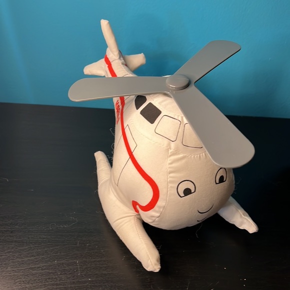 Vintage 1995 Applause Thomas The Tank Engine Harold the Helicopter Plush Toy - Picture 3 of 6